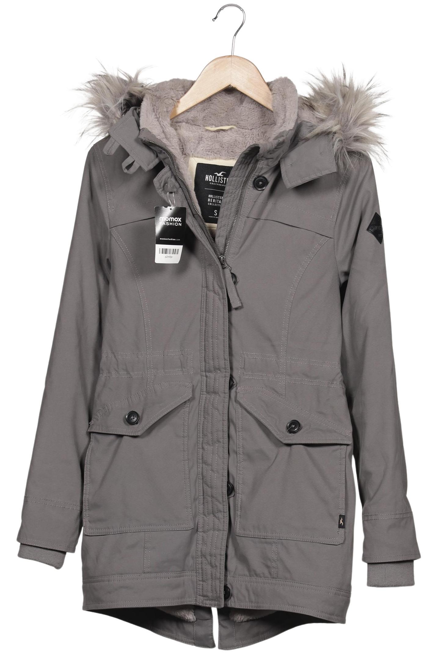 

Hollister Damen Mantel, grau, Gr. 36