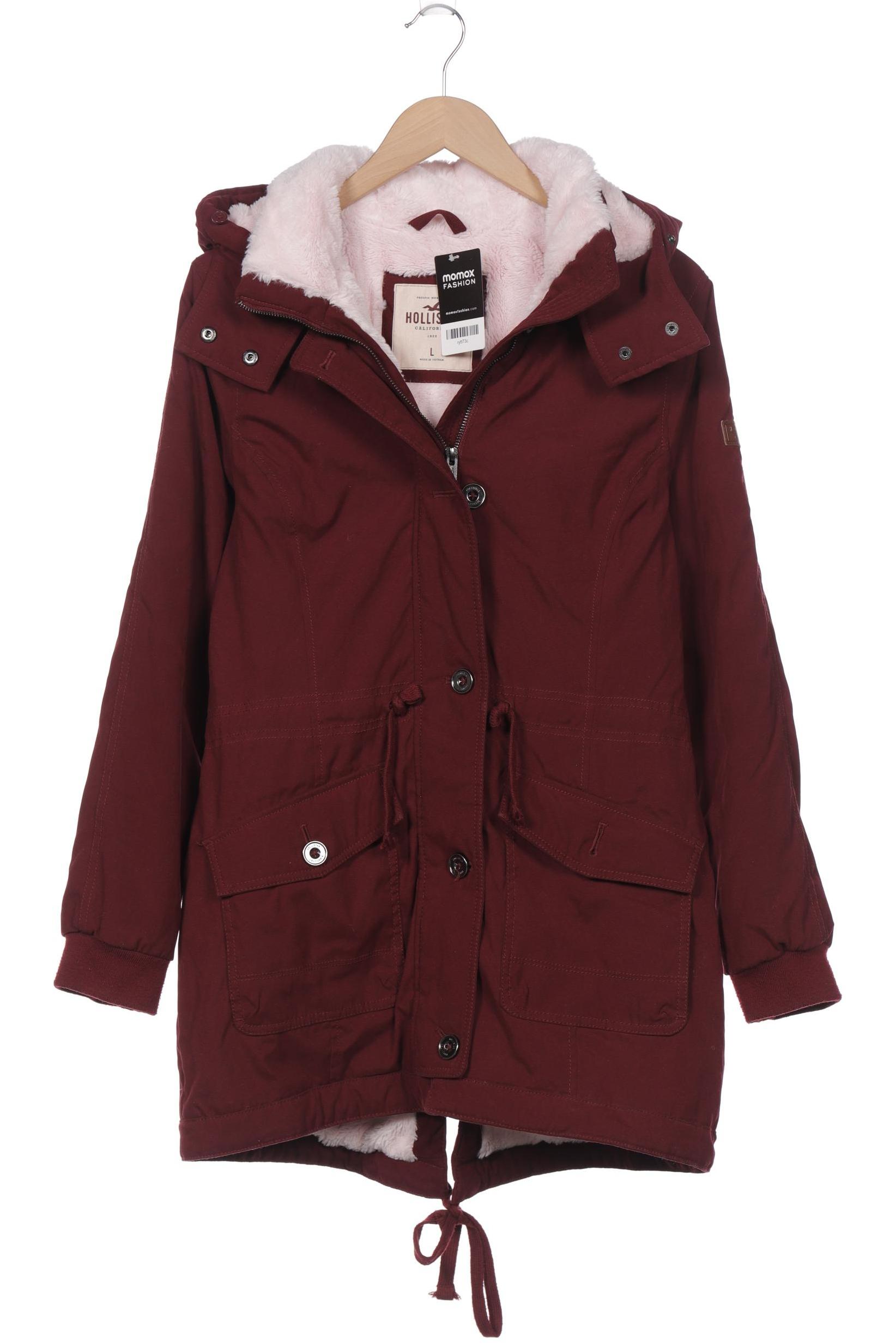 

Hollister Damen Mantel, bordeaux, Gr. 42