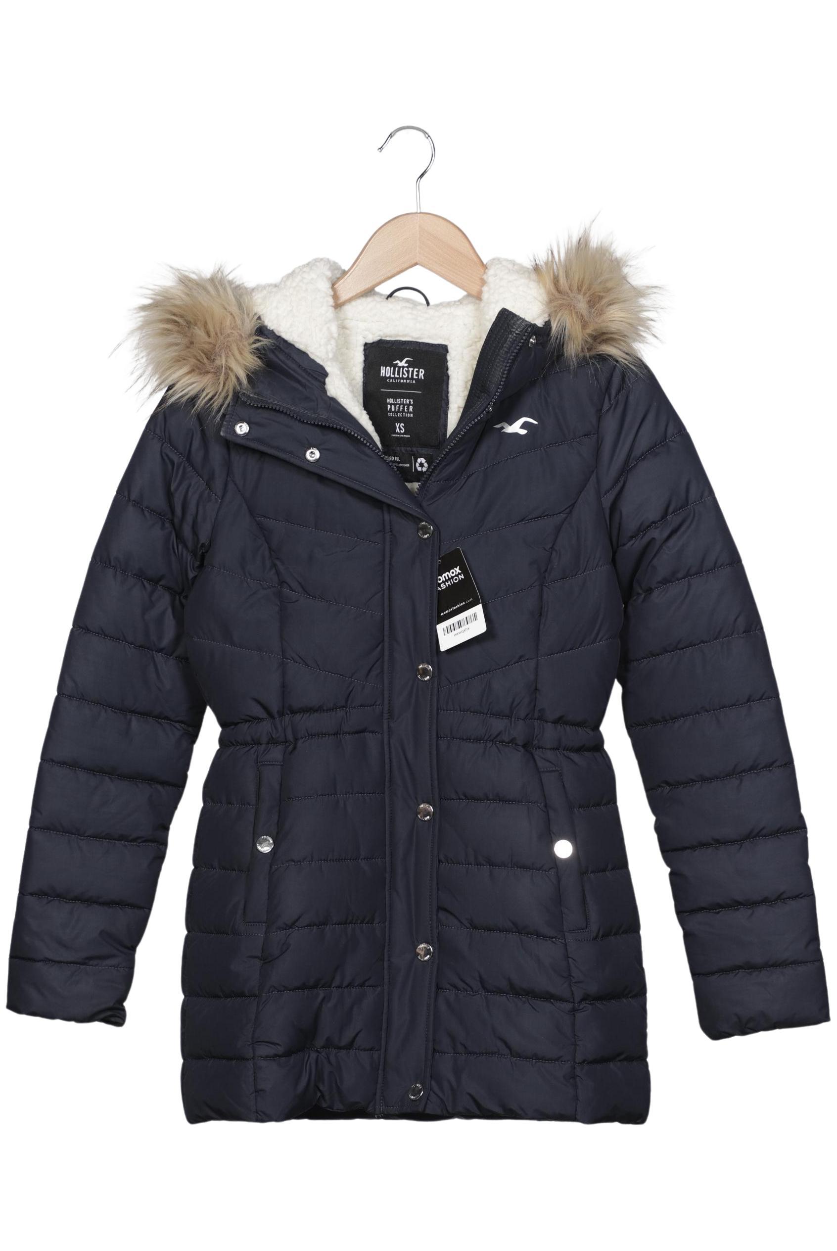 

Hollister Damen Mantel, marineblau, Gr. 34