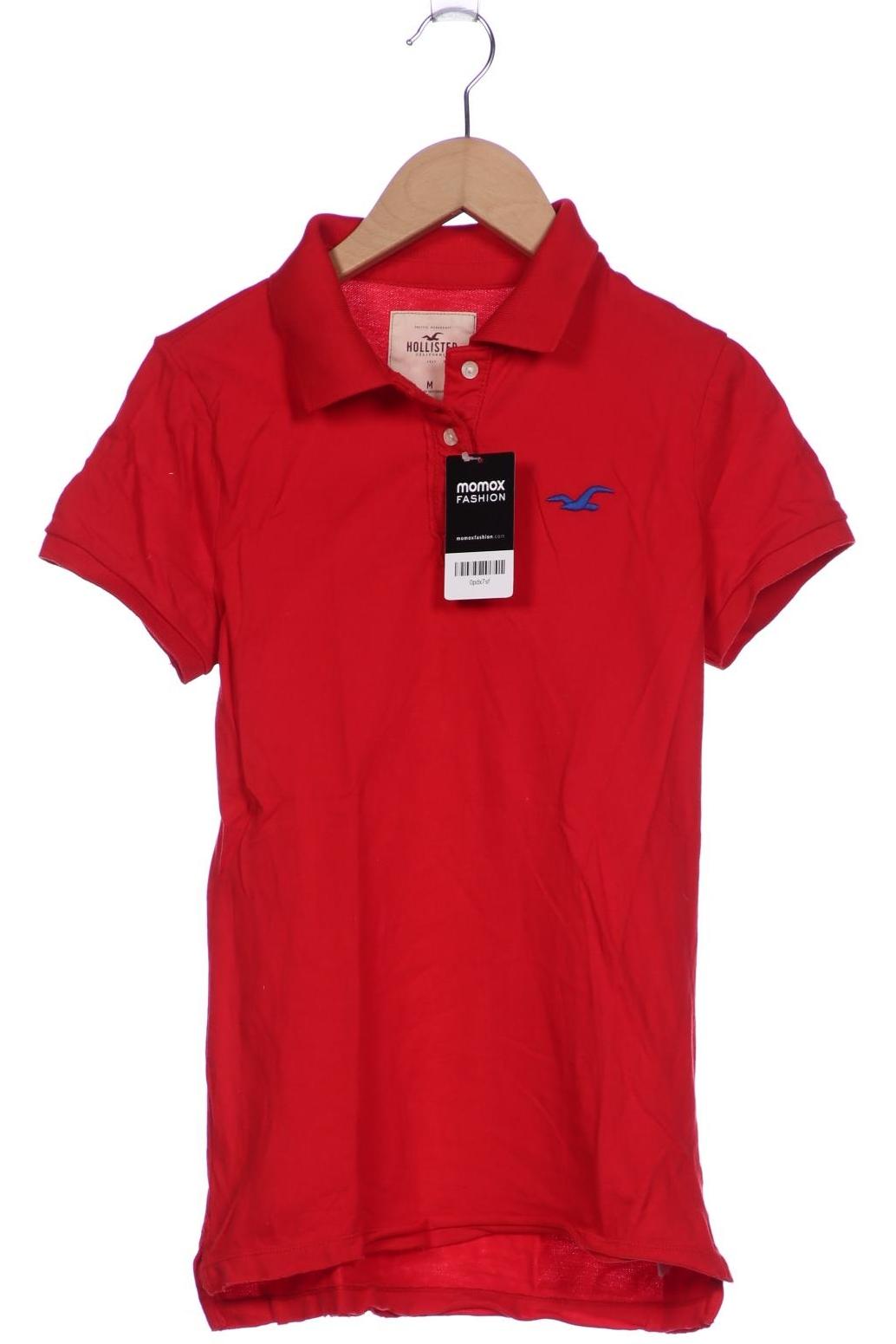 Thumbnail - Hollister Damen Poloshirt, rot, Gr. 38