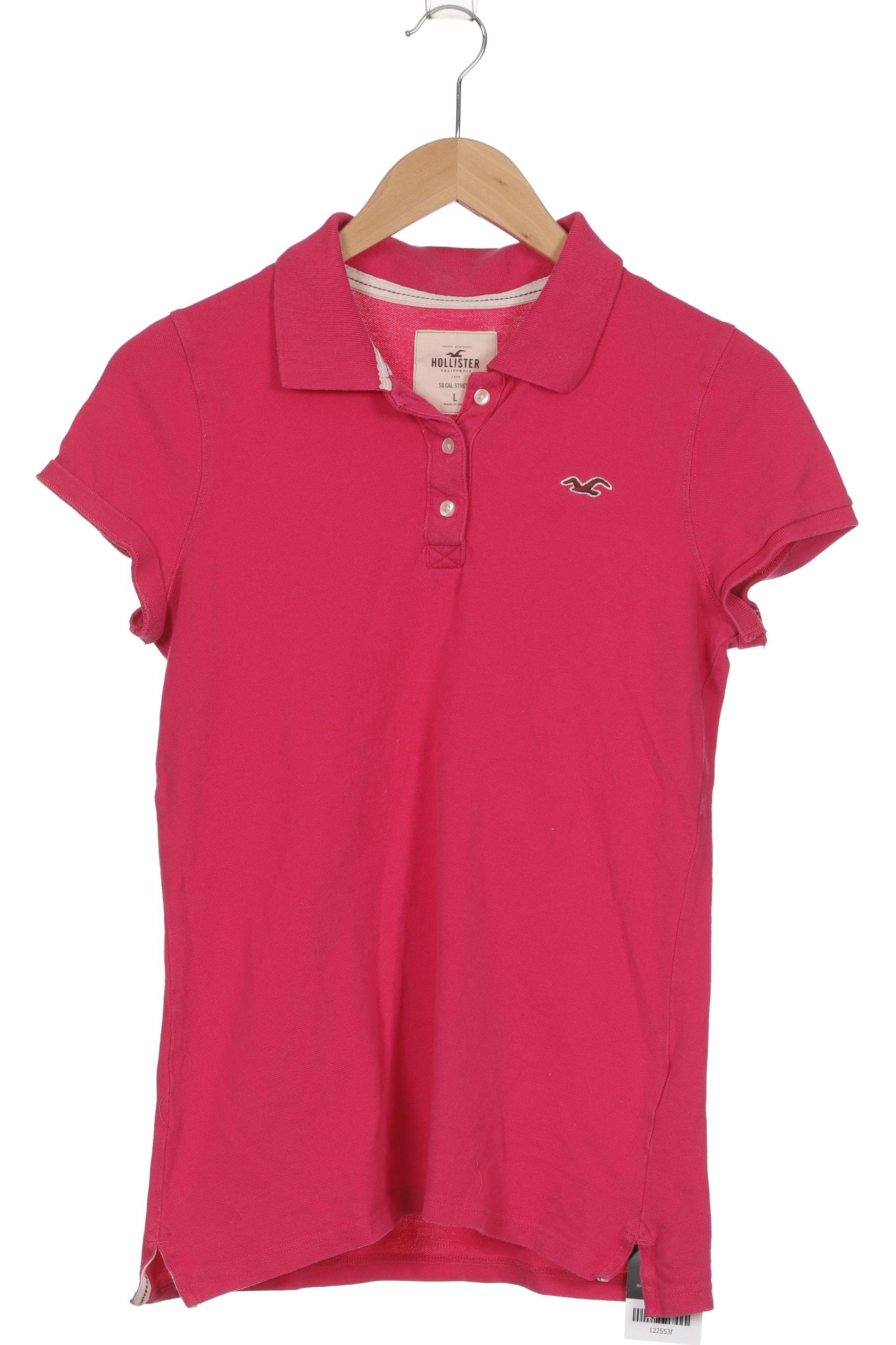 

Hollister Damen Poloshirt, pink, Gr.