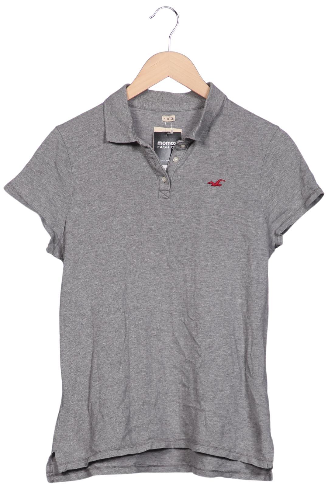 

Hollister Damen Poloshirt, grau, Gr. 44