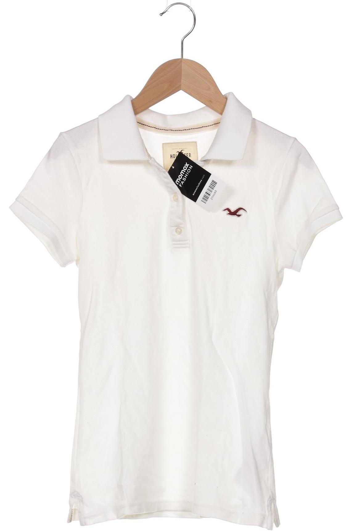 

Hollister Damen Poloshirt, weiß, Gr. 36