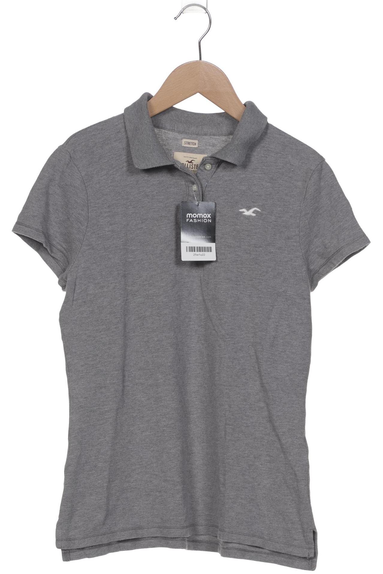 

Hollister Damen Poloshirt, grau, Gr. 42