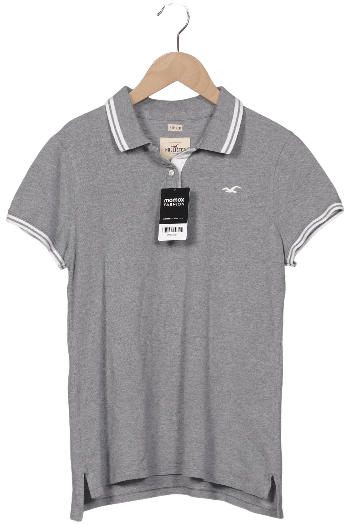 

Hollister Damen Poloshirt, grau, Gr. 42