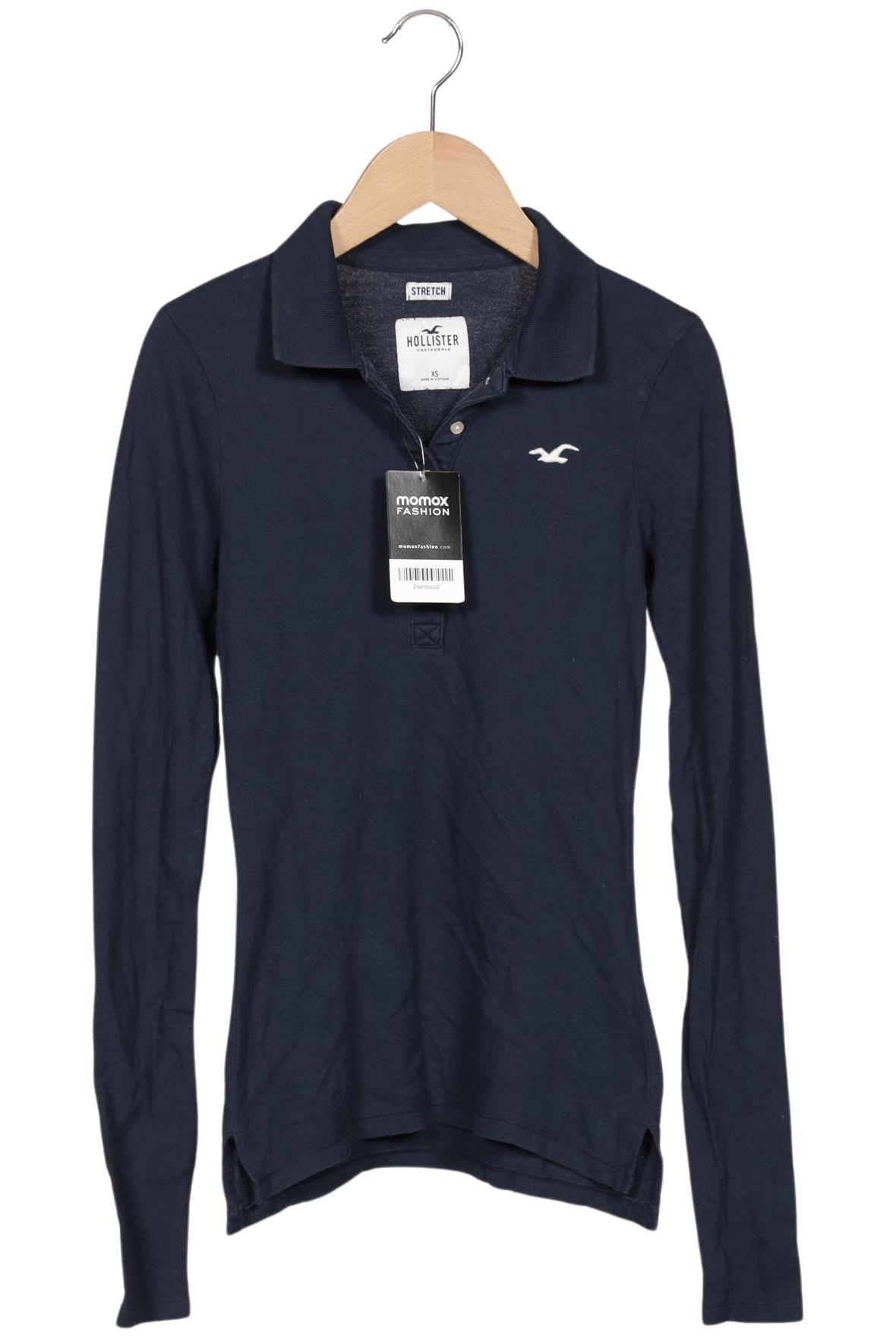 

Hollister Damen Poloshirt, marineblau, Gr. 34