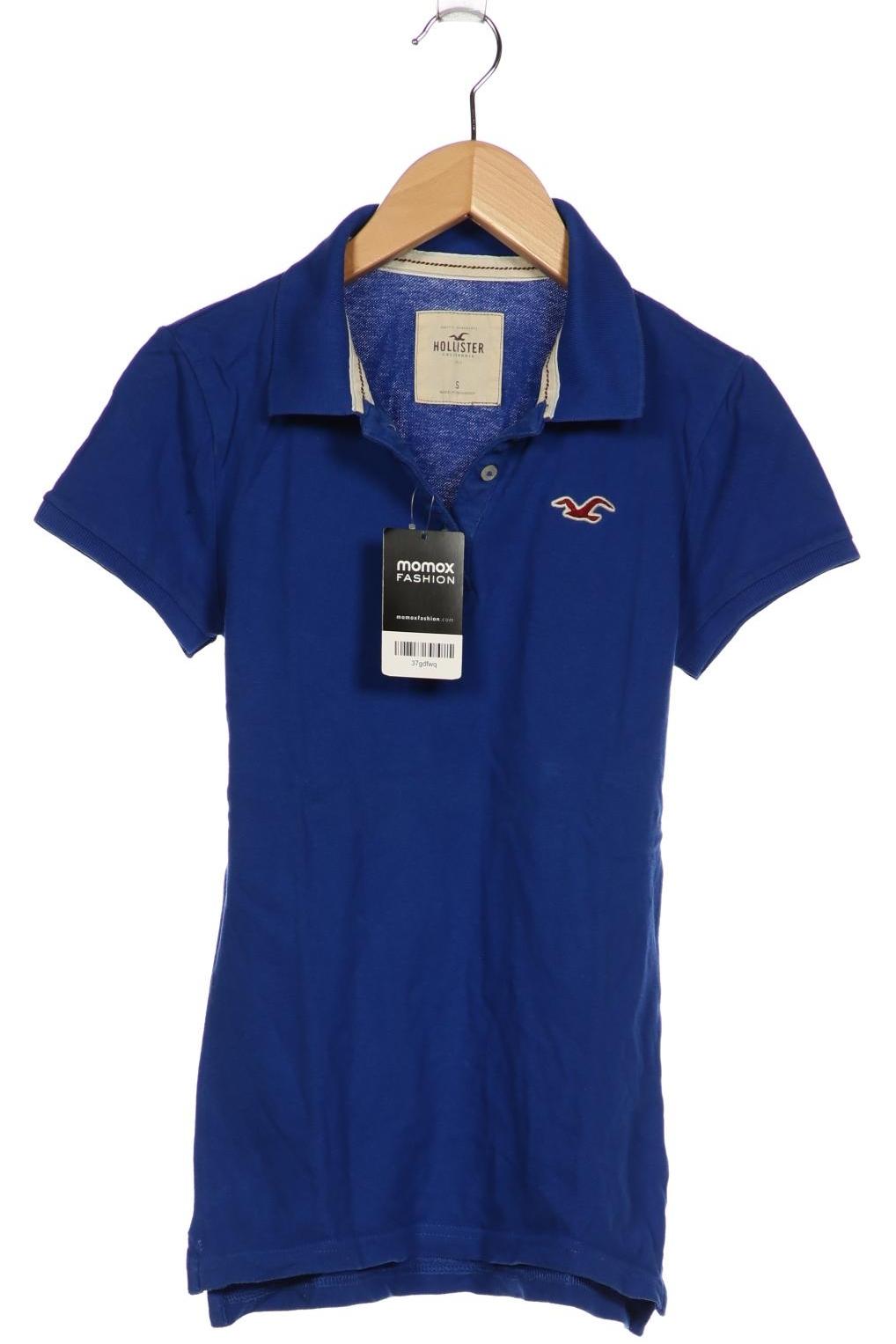

Hollister Damen Poloshirt, blau, Gr. 36