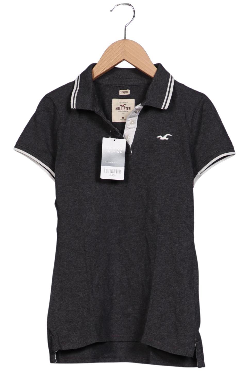 

Hollister Damen Poloshirt, grau, Gr. 38