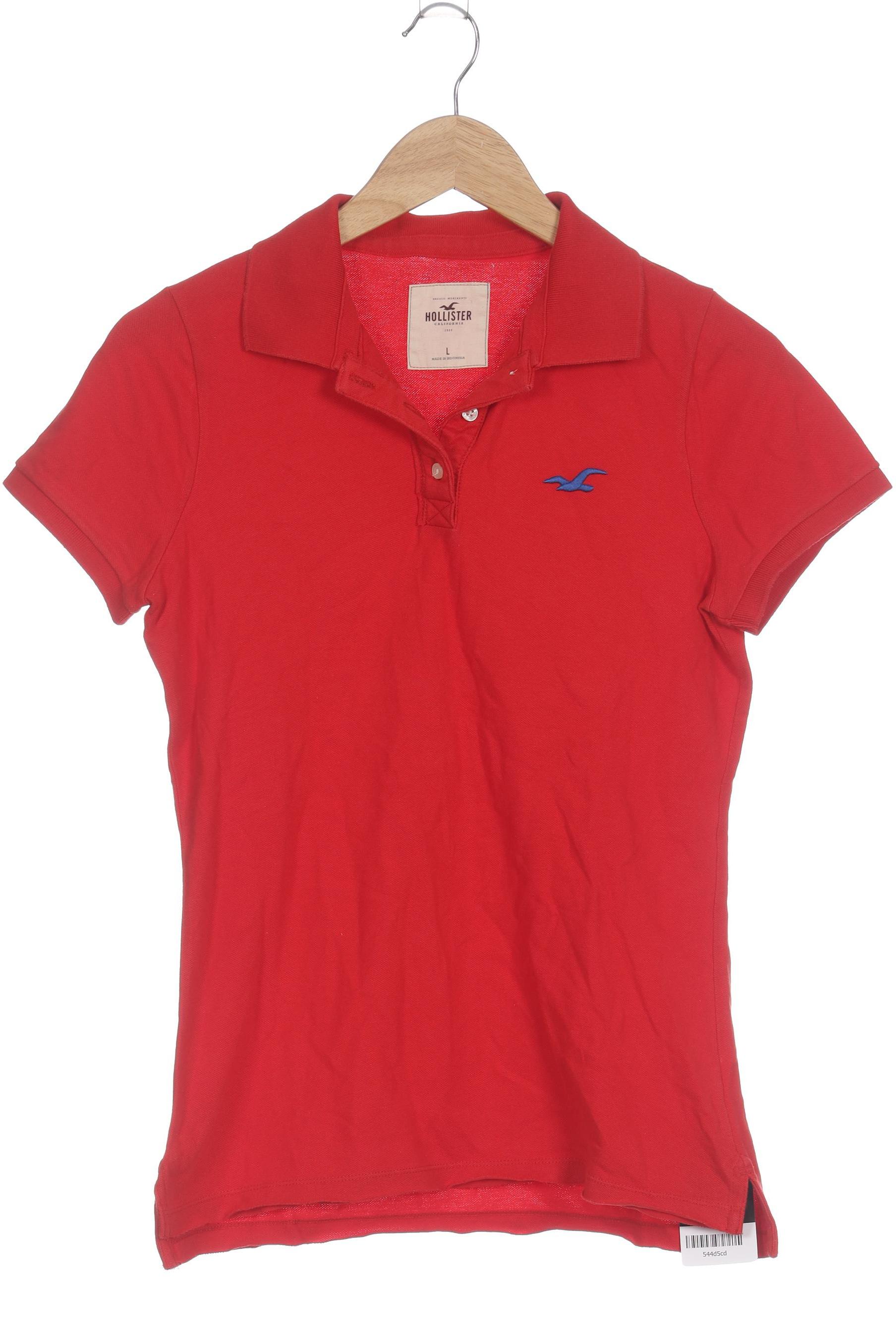 

Hollister Damen Poloshirt, rot, Gr.