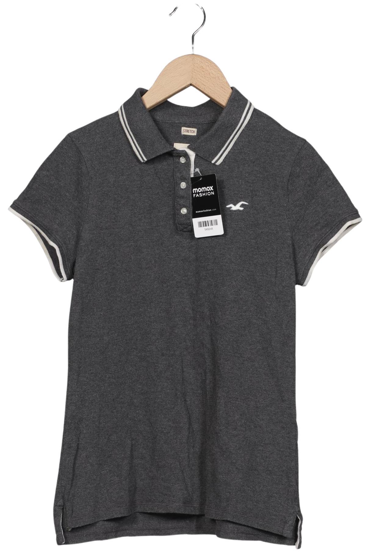 

Hollister Damen Poloshirt, grau, Gr. 42