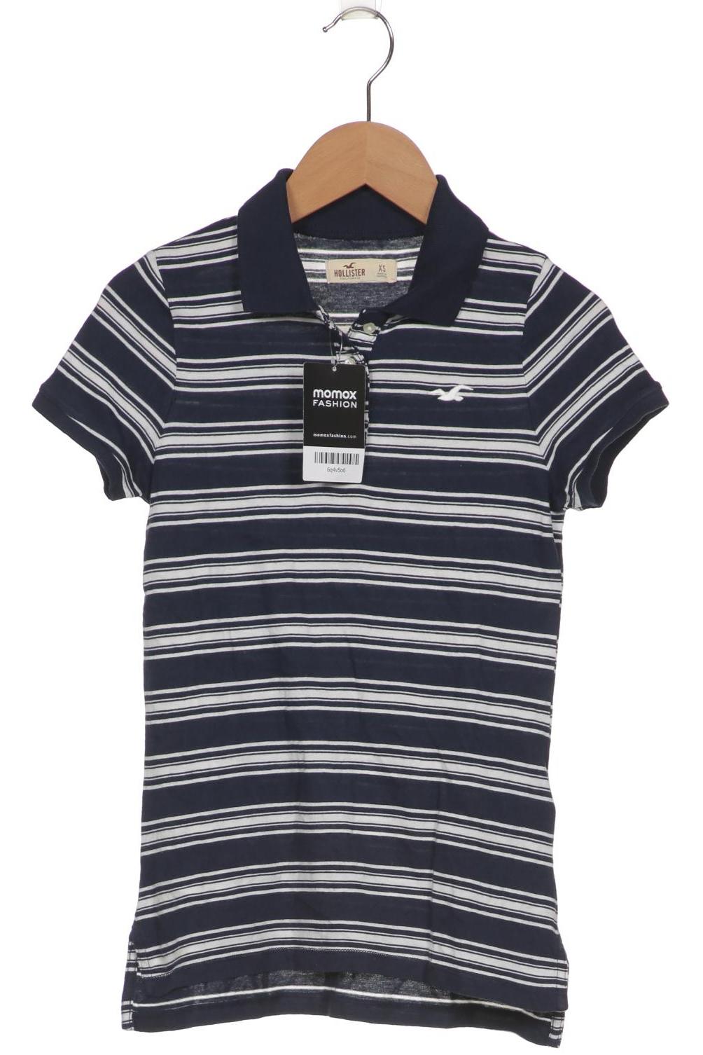 

Hollister Damen Poloshirt, marineblau, Gr. 34