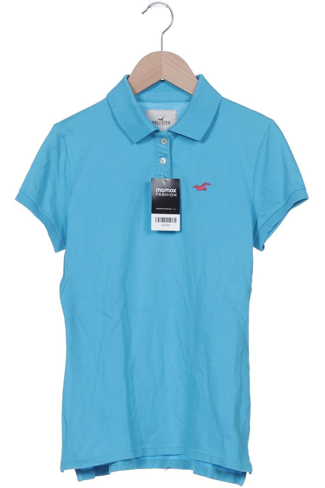 

Hollister Damen Poloshirt, blau, Gr. 38