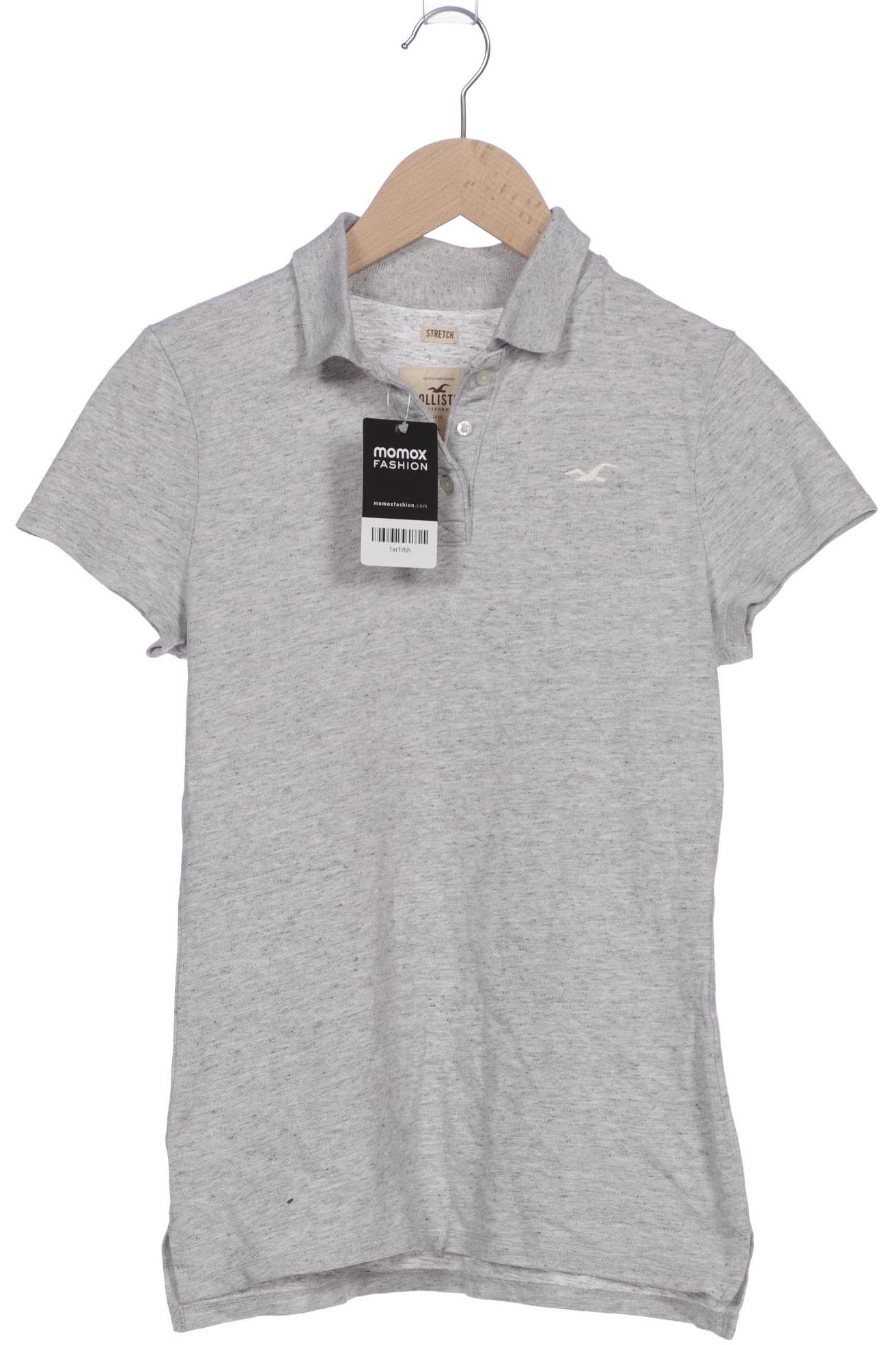 

Hollister Damen Poloshirt, grau, Gr. 36