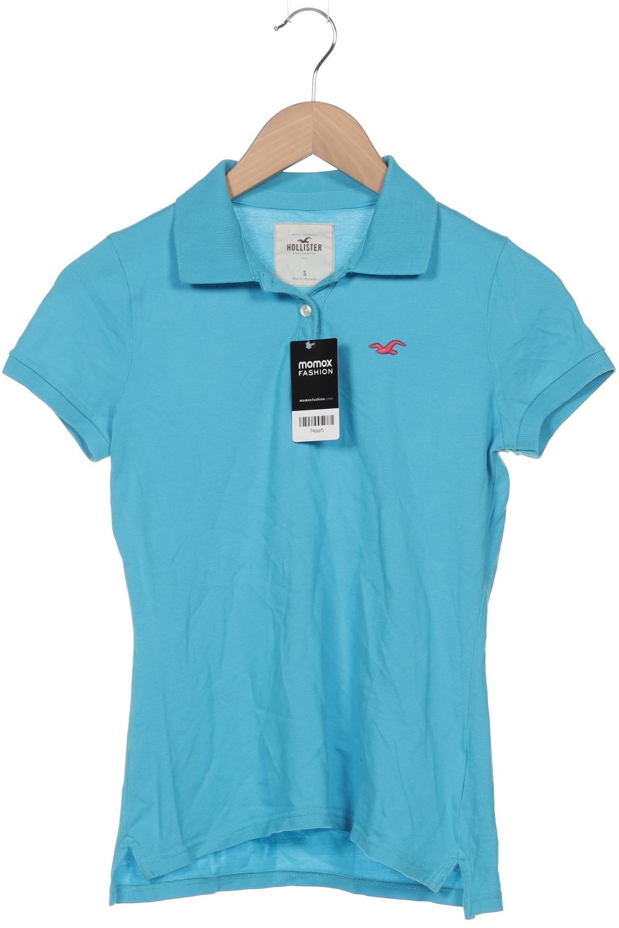 

Hollister Damen Poloshirt, blau, Gr. 36
