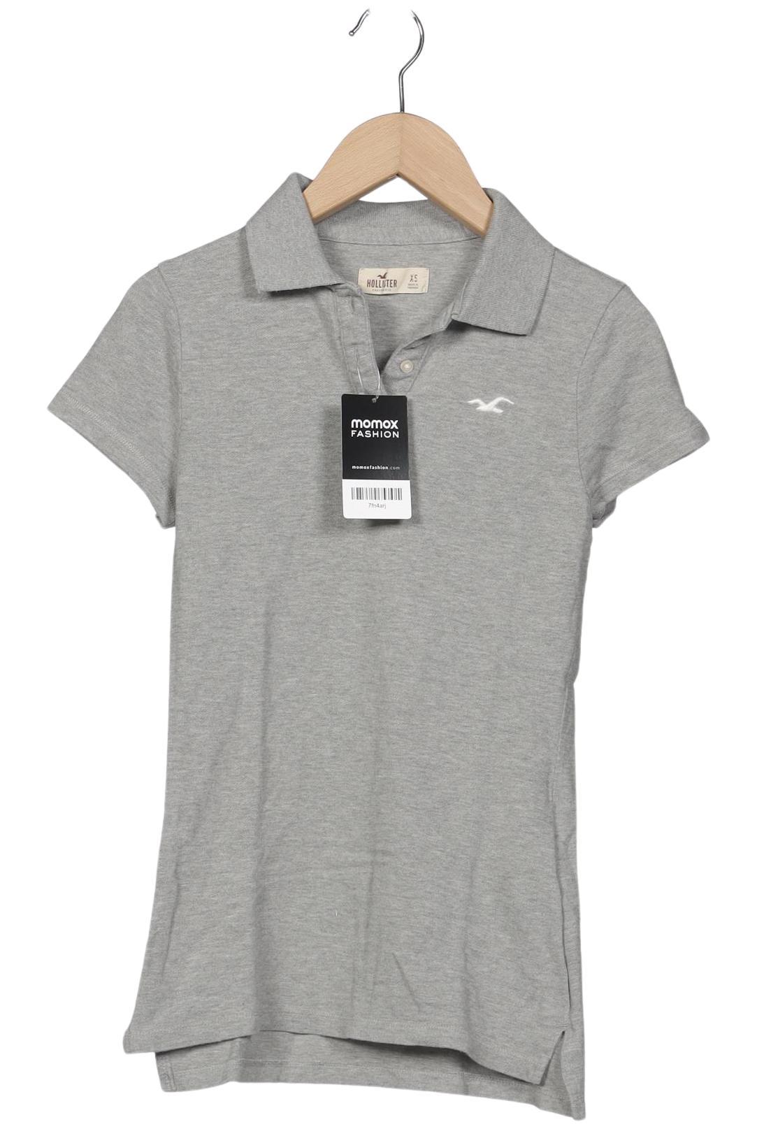 

Hollister Damen Poloshirt, grau, Gr. 34