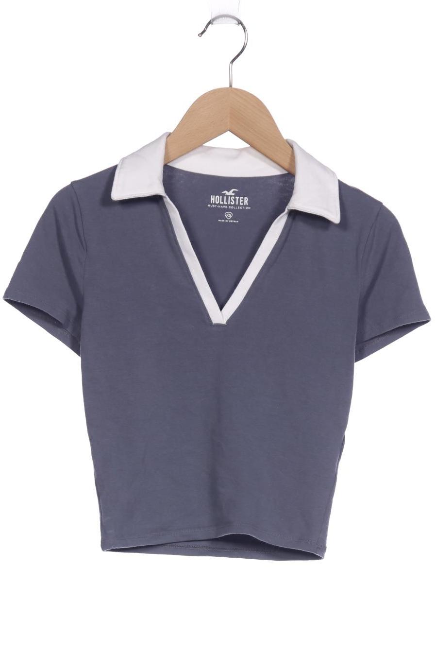 

Hollister Damen Poloshirt, grau, Gr. 34