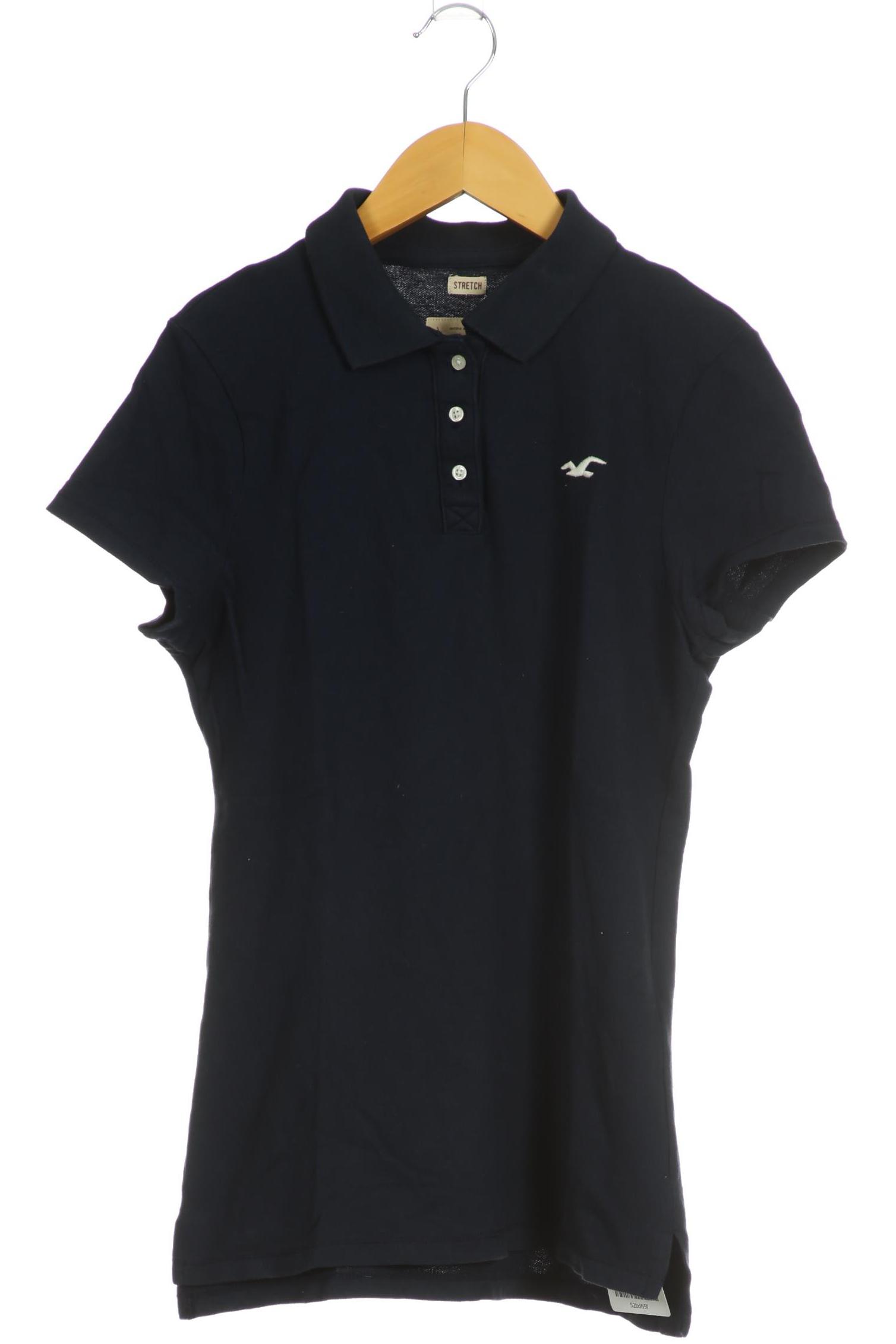 

Hollister Damen Poloshirt, blau, Gr. 38