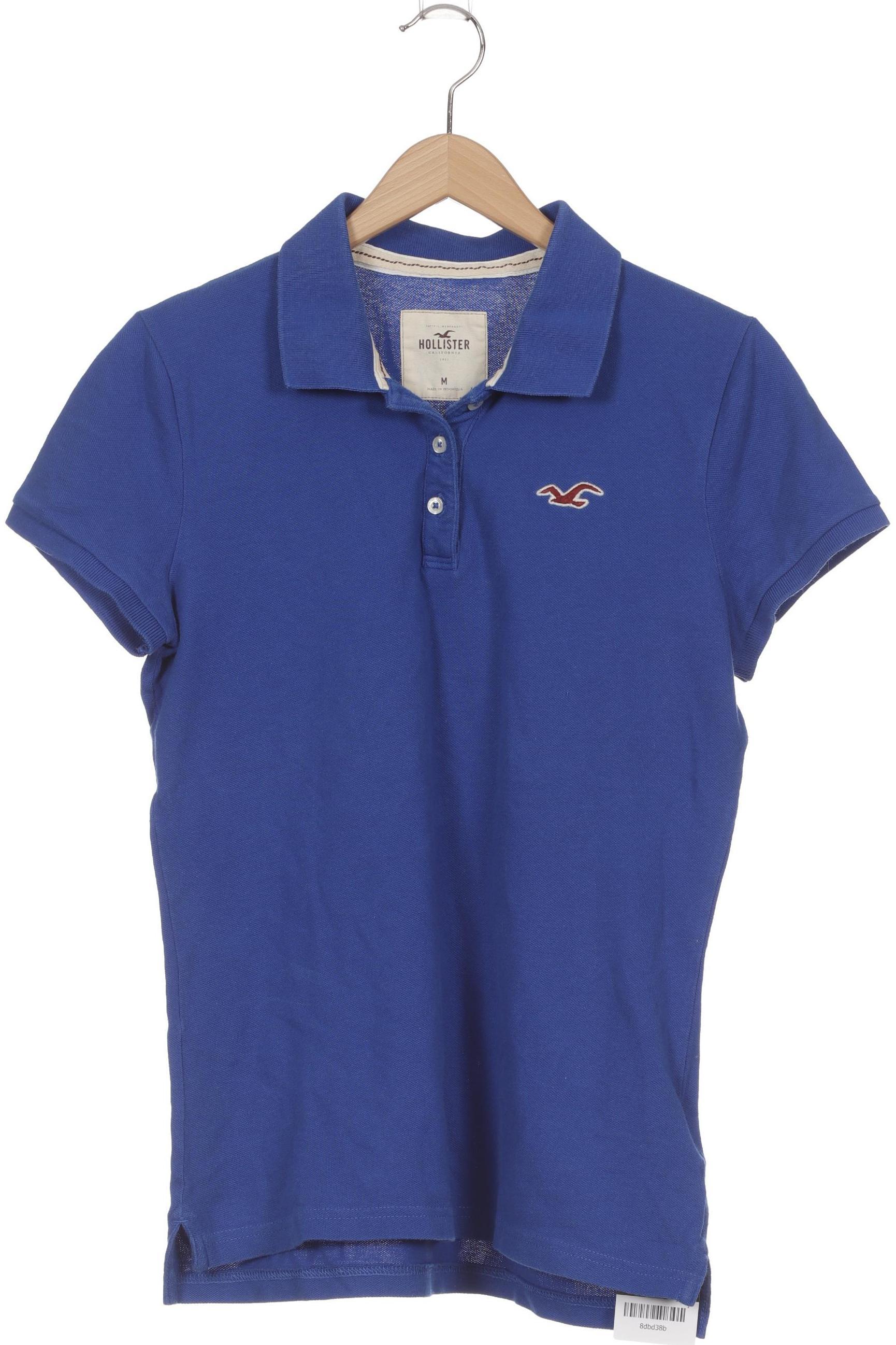 

Hollister Damen Poloshirt, blau, Gr.
