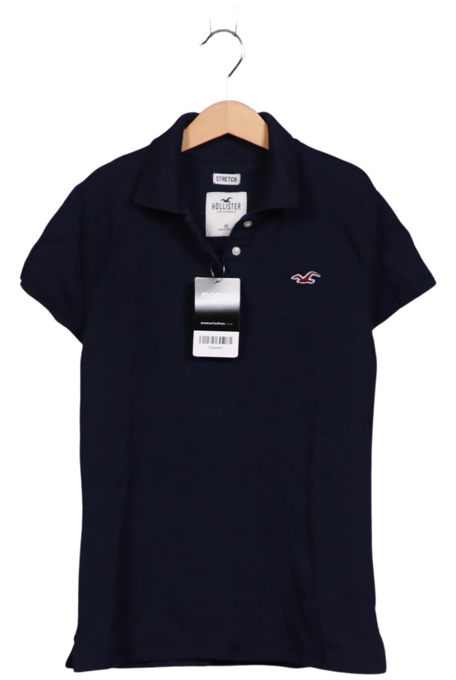 

Hollister Damen Poloshirt, marineblau, Gr. 34