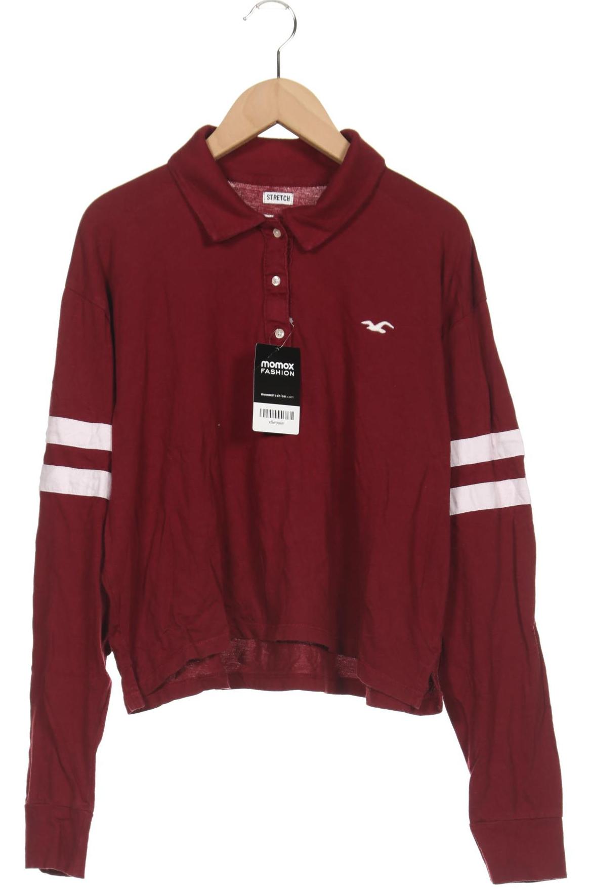 

Hollister Damen Poloshirt, bordeaux, Gr. 38