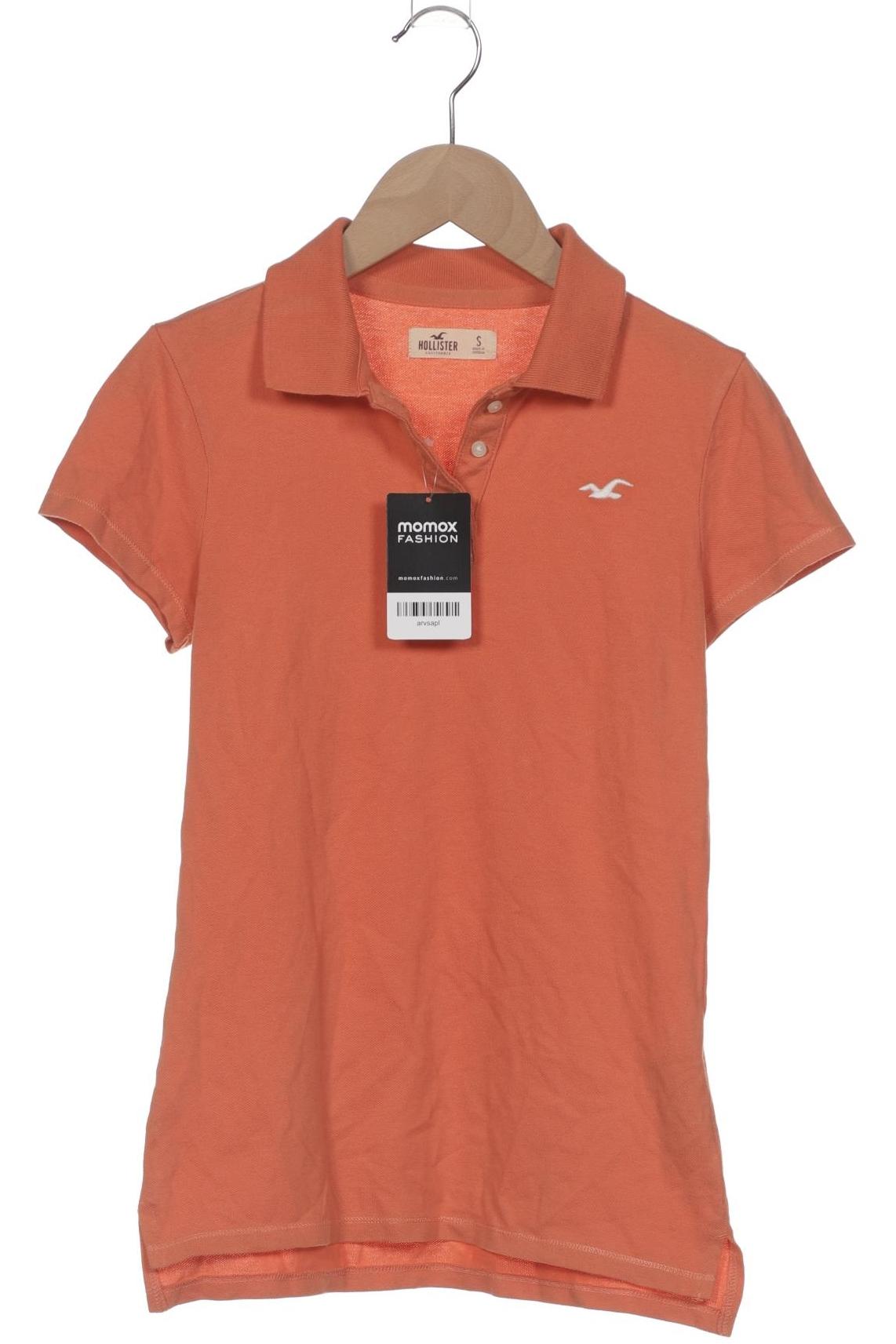 

Hollister Damen Poloshirt, orange, Gr. 36