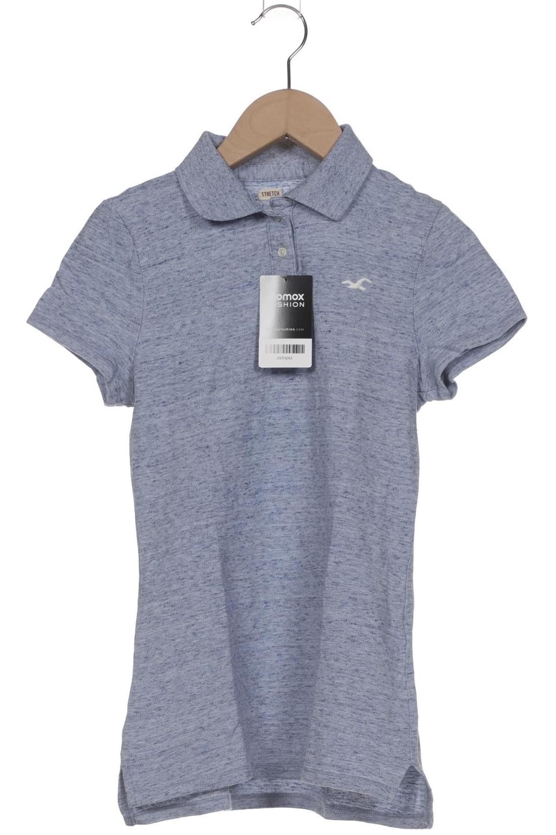 

Hollister Damen Poloshirt, hellblau, Gr. 36