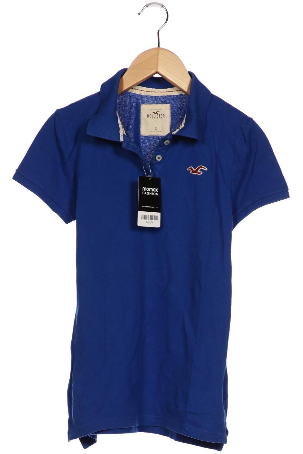 

Hollister Damen Poloshirt, blau, Gr. 36