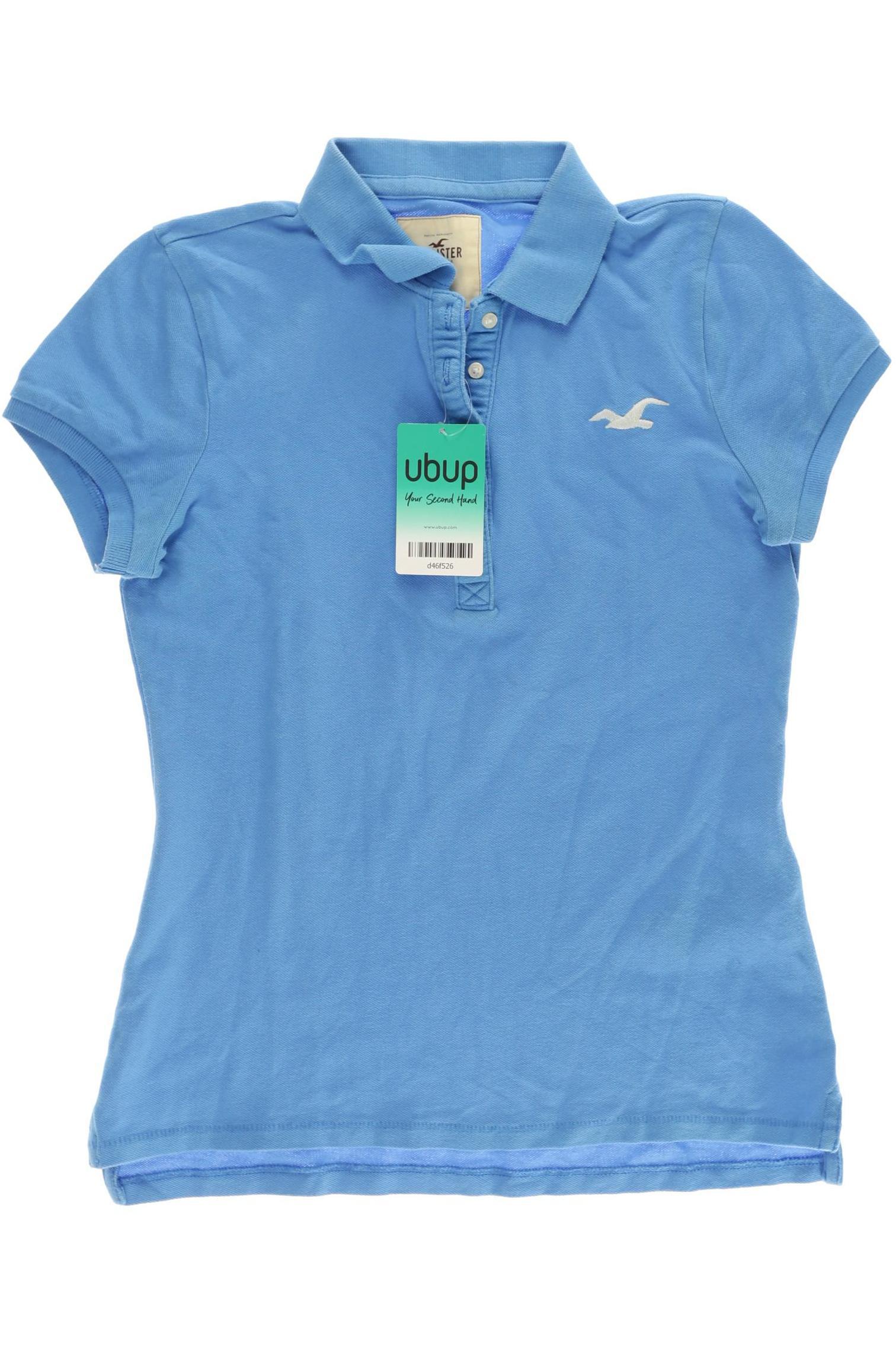 

Hollister Damen Poloshirt, blau, Gr.