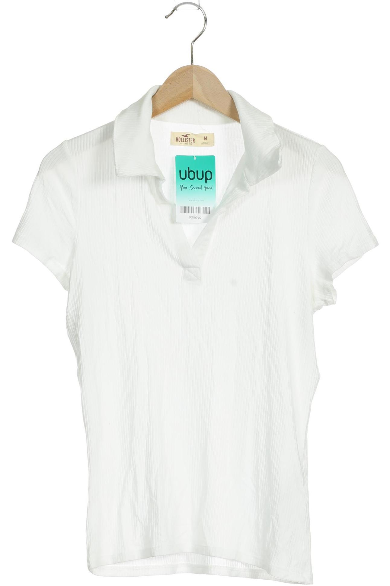 

Hollister Damen Poloshirt, weiß, Gr. 38
