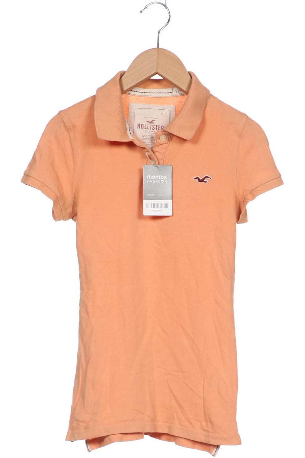 

Hollister Damen Poloshirt, orange, Gr. 36
