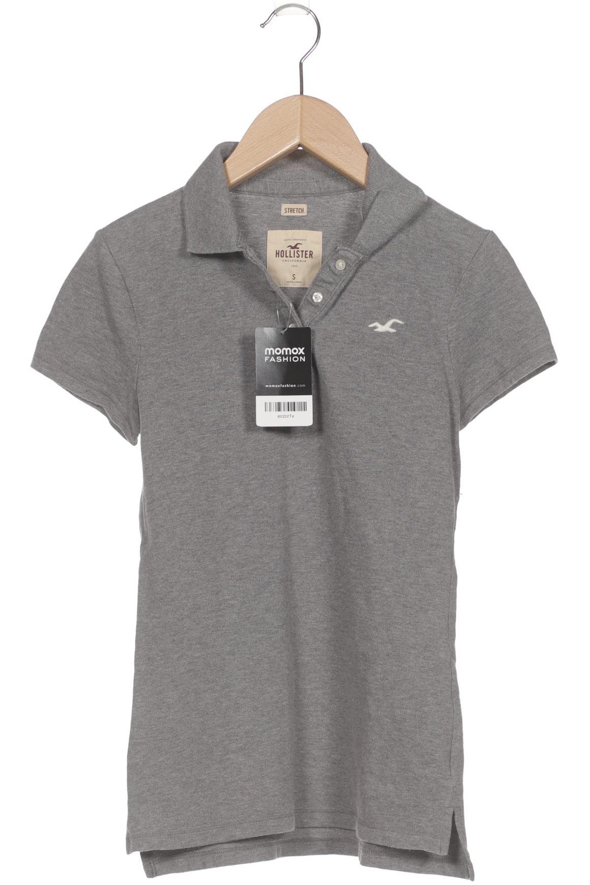 

Hollister Damen Poloshirt, grau, Gr. 36