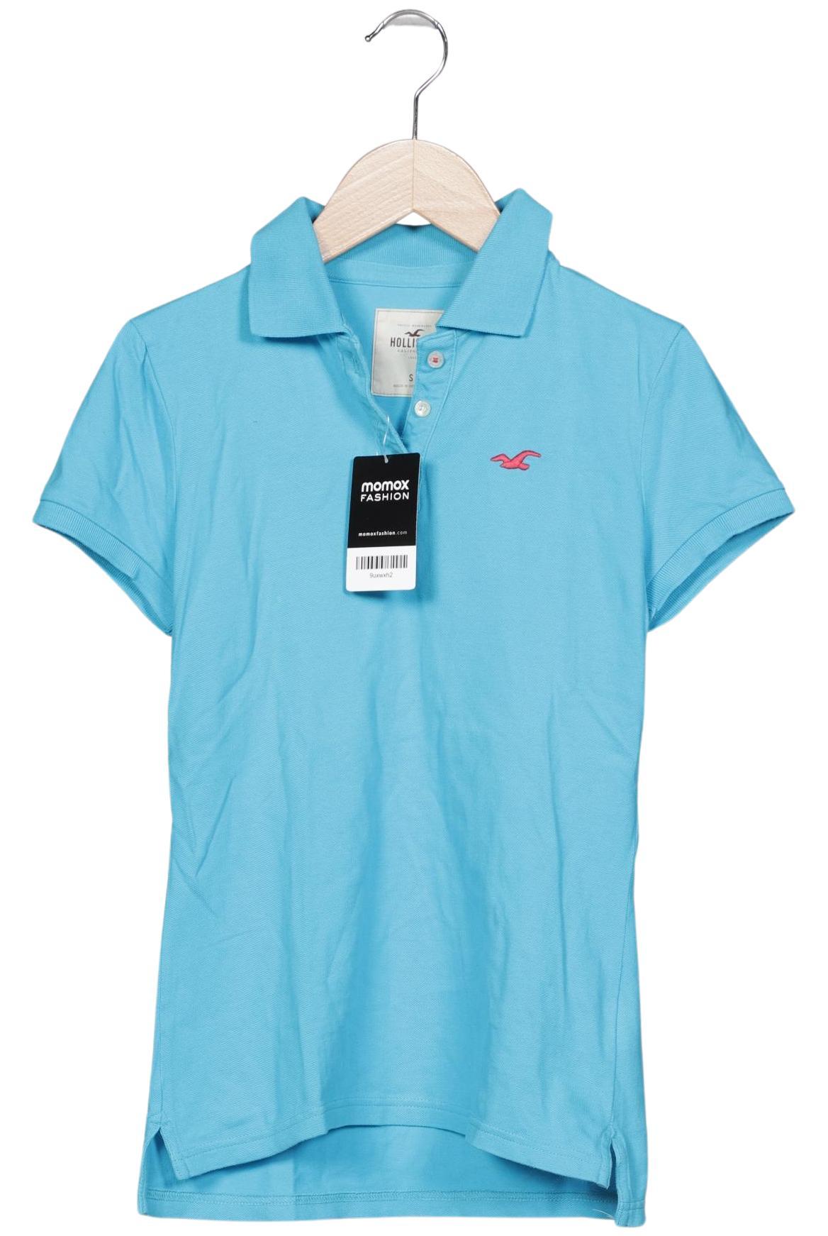 

Hollister Damen Poloshirt, blau, Gr. 36