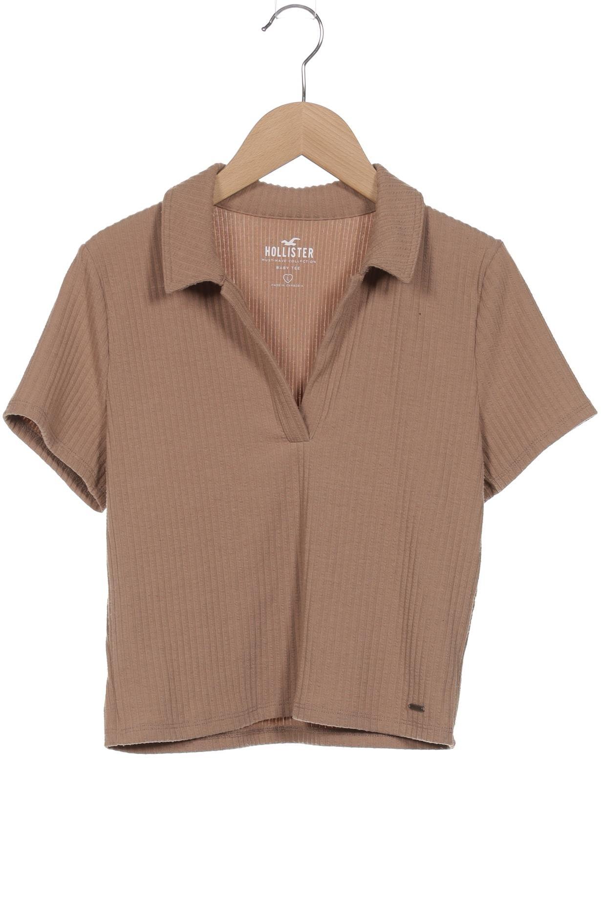 

Hollister Damen Poloshirt, beige, Gr. 42