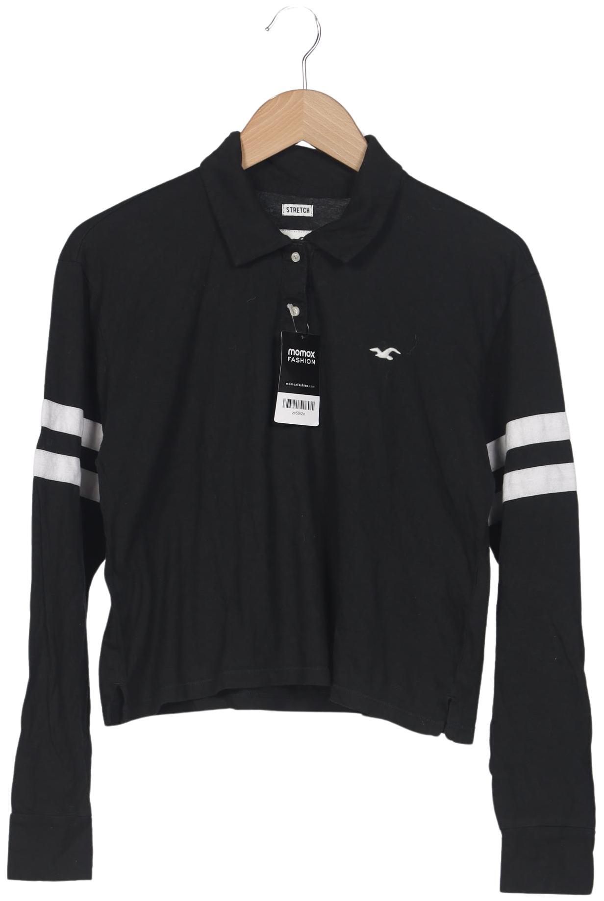 

Hollister Damen Poloshirt, schwarz, Gr. 36