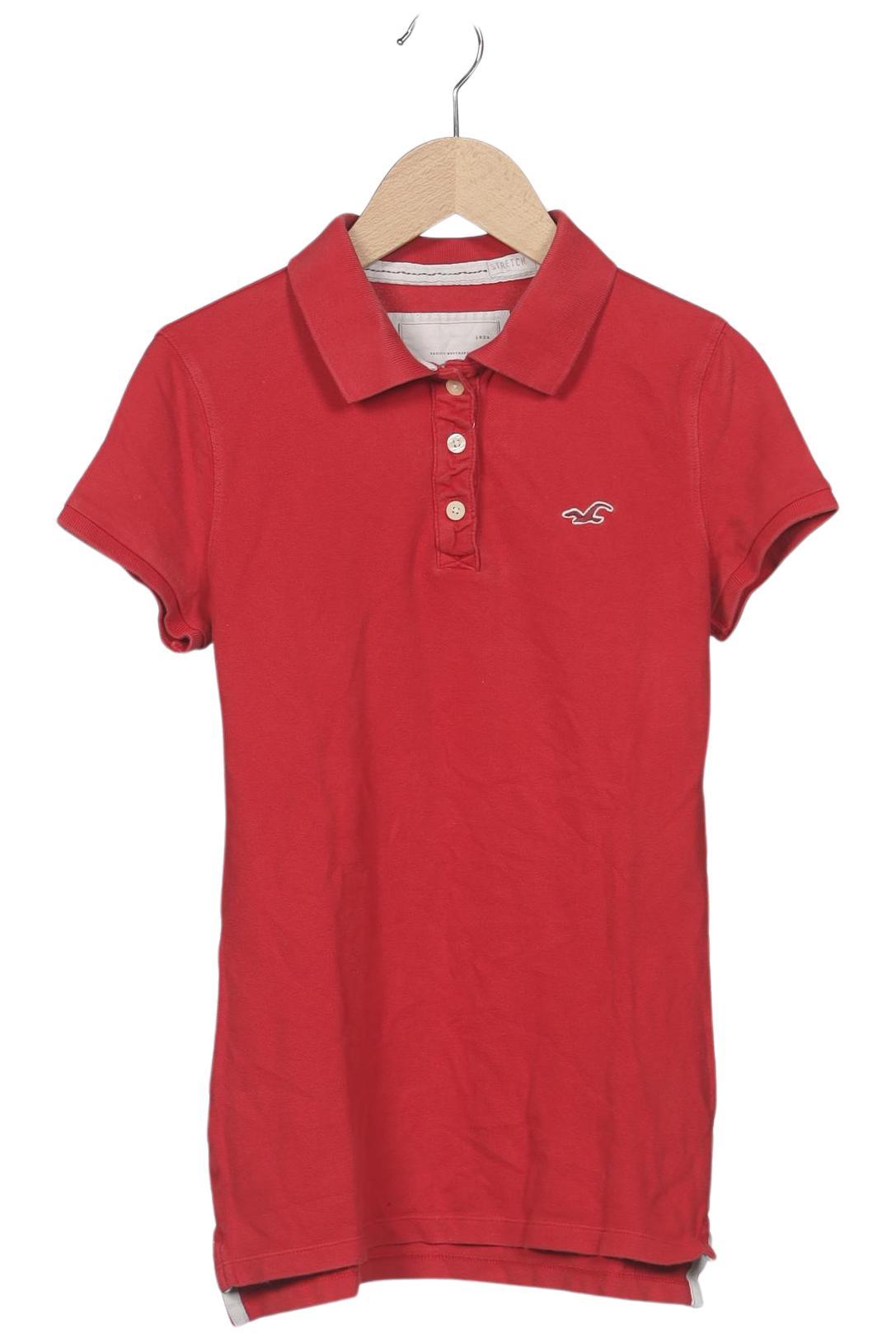 

Hollister Damen Poloshirt, rot, Gr. 38