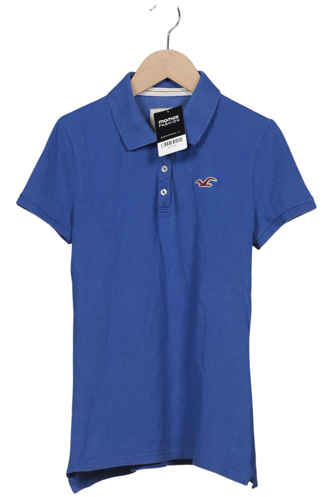 

Hollister Damen Poloshirt, blau, Gr. 38