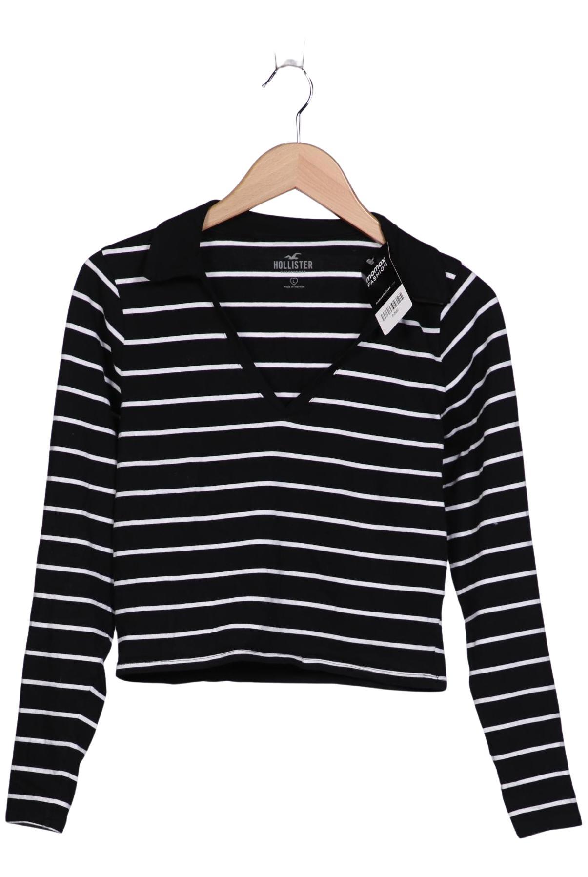 

Hollister Damen Poloshirt, schwarz, Gr. 42