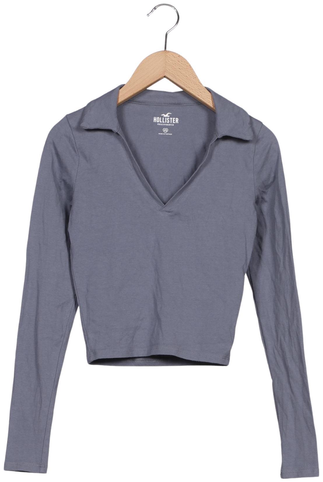 

Hollister Damen Poloshirt, blau, Gr. 34