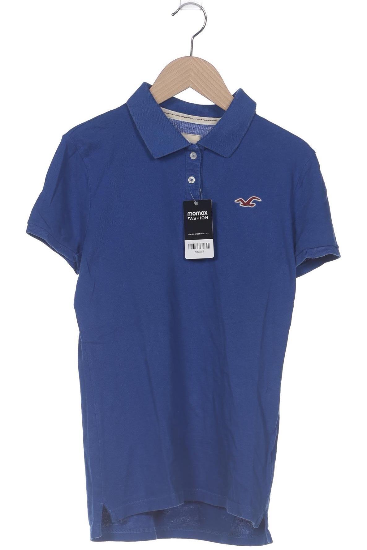 

Hollister Damen Poloshirt, blau, Gr. 38