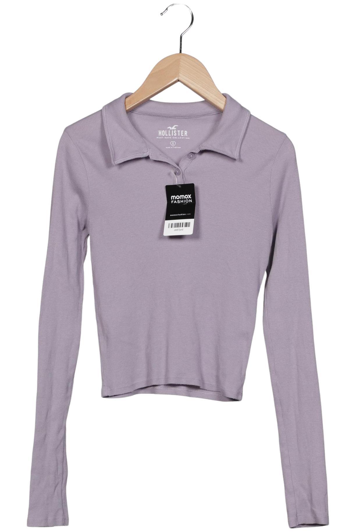

Hollister Damen Poloshirt, flieder, Gr. 36