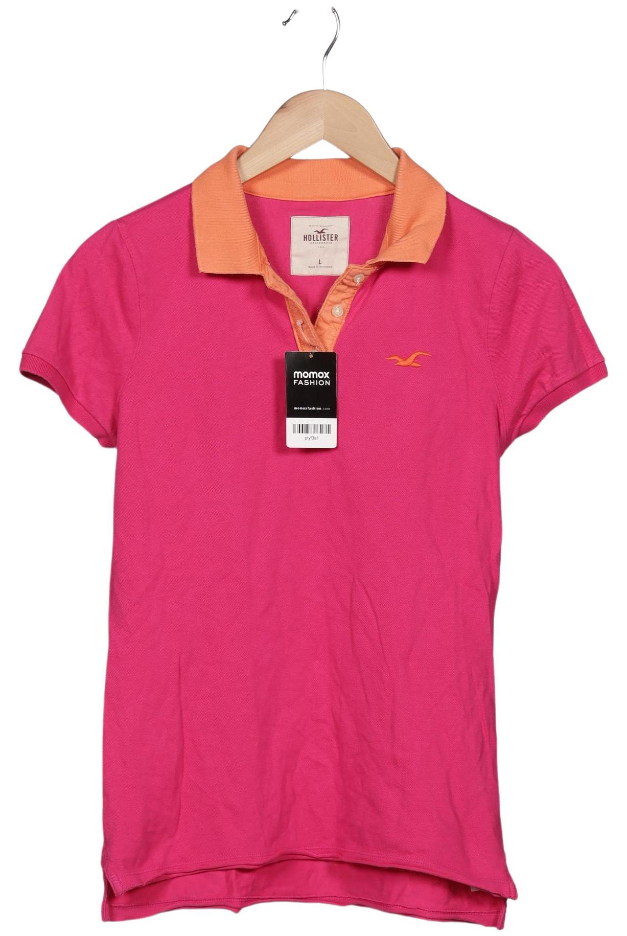 

Hollister Damen Poloshirt, pink, Gr. 42