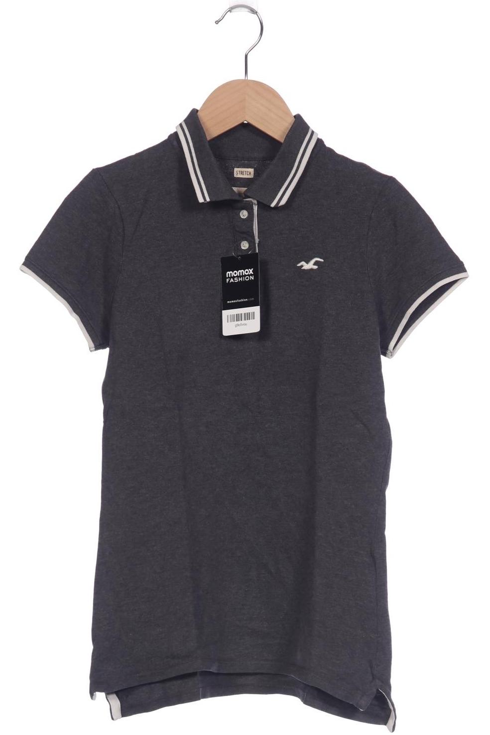 

Hollister Damen Poloshirt, grau, Gr. 38