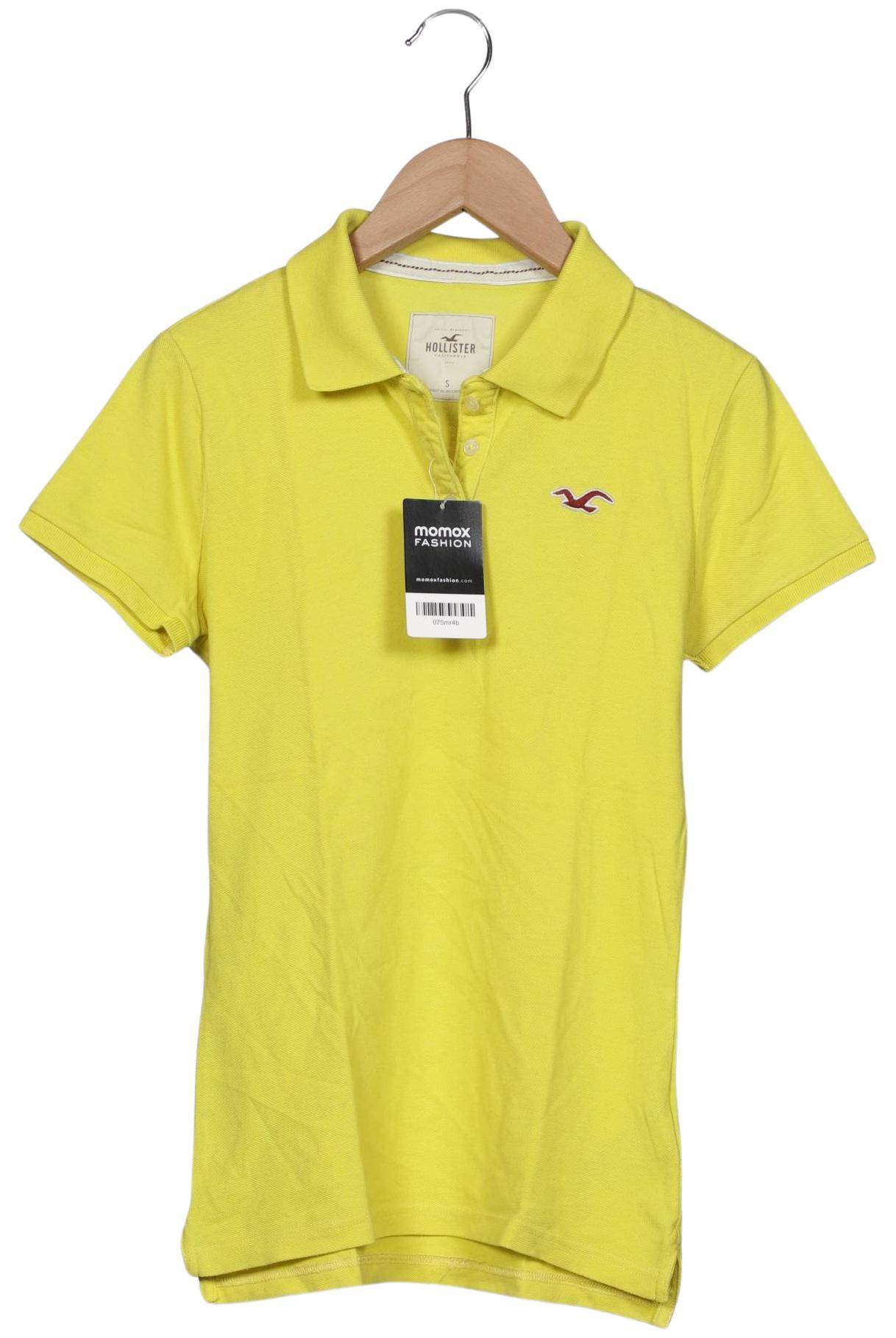 

Hollister Damen Poloshirt, gelb, Gr. 36