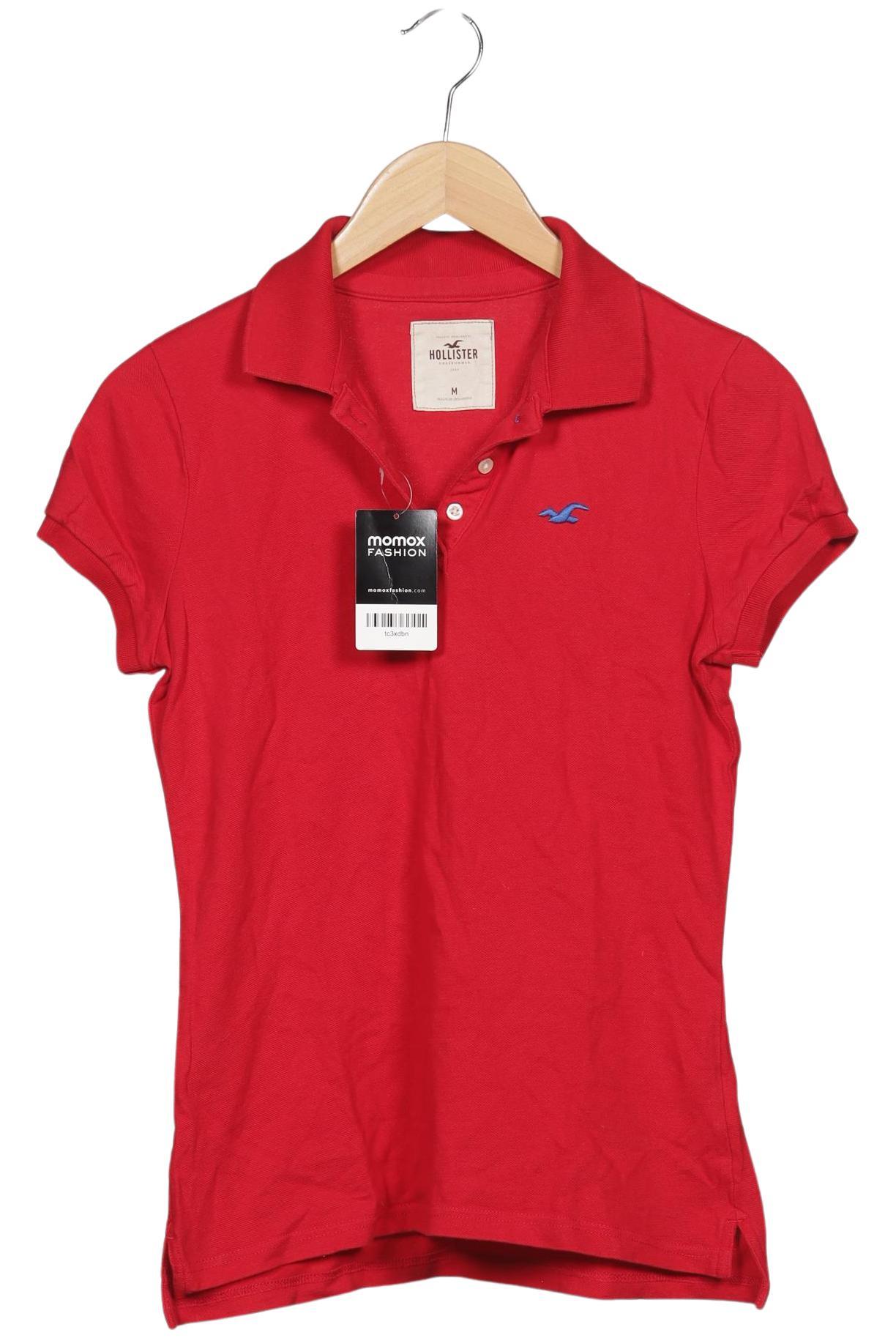 

Hollister Damen Poloshirt, rot, Gr. 38