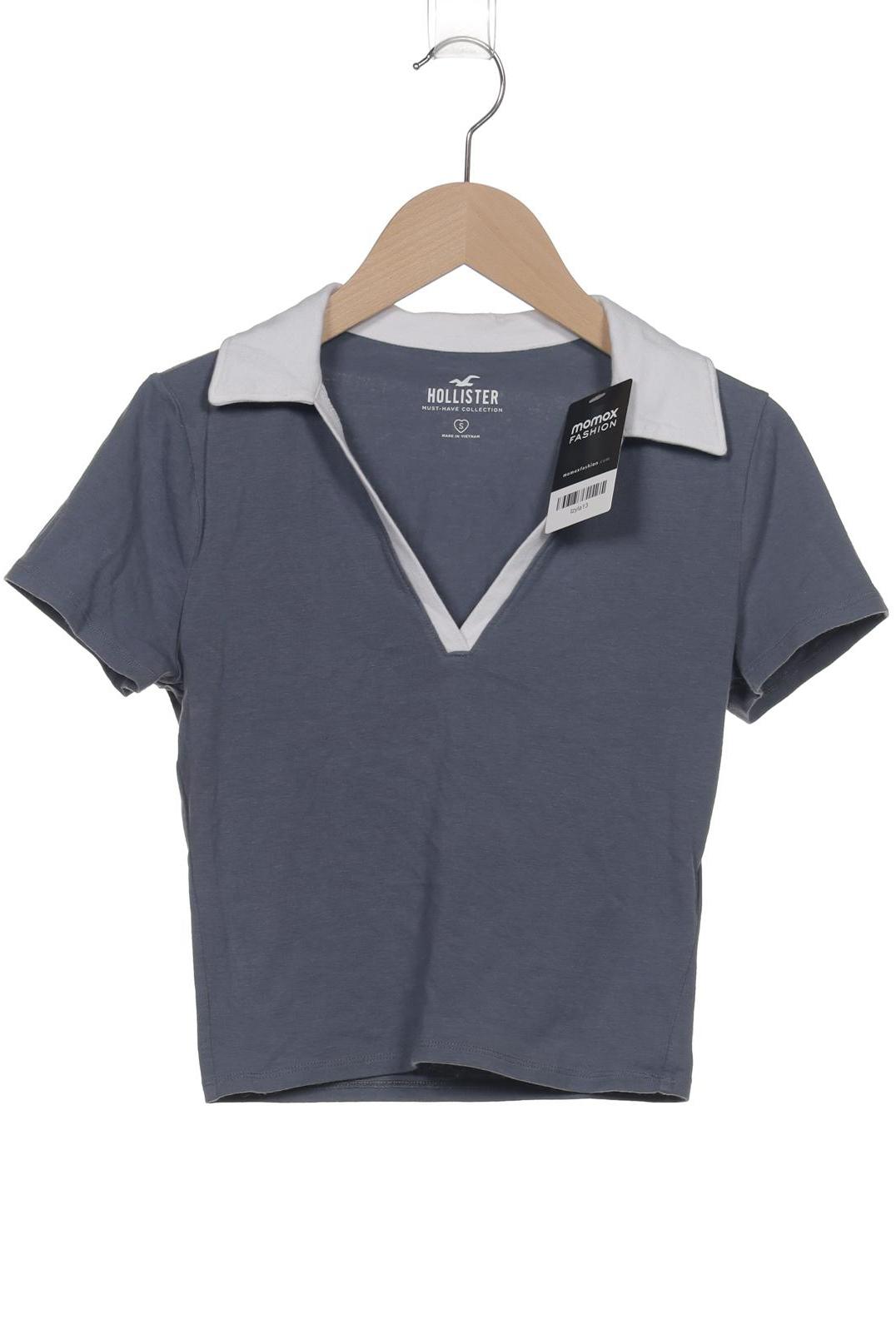 

Hollister Damen Poloshirt, grau, Gr. 36