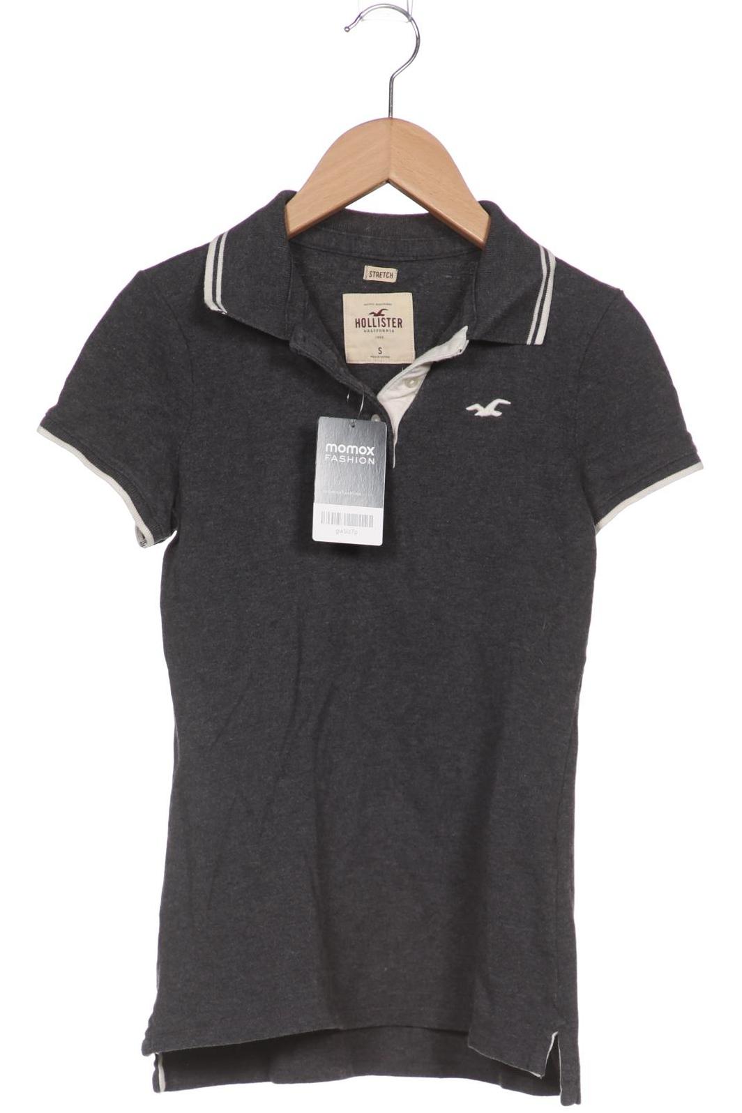 

Hollister Damen Poloshirt, grau, Gr. 36