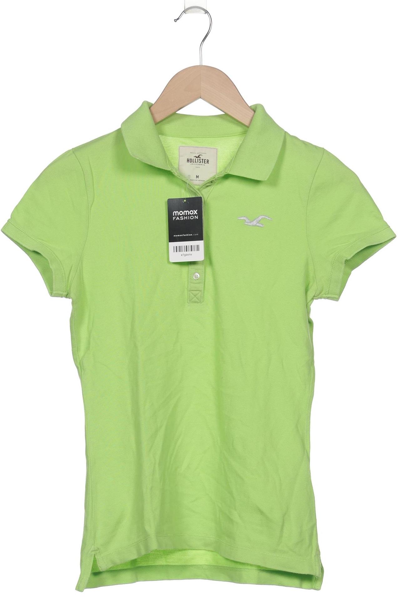 

Hollister Damen Poloshirt, hellgrün, Gr. 38