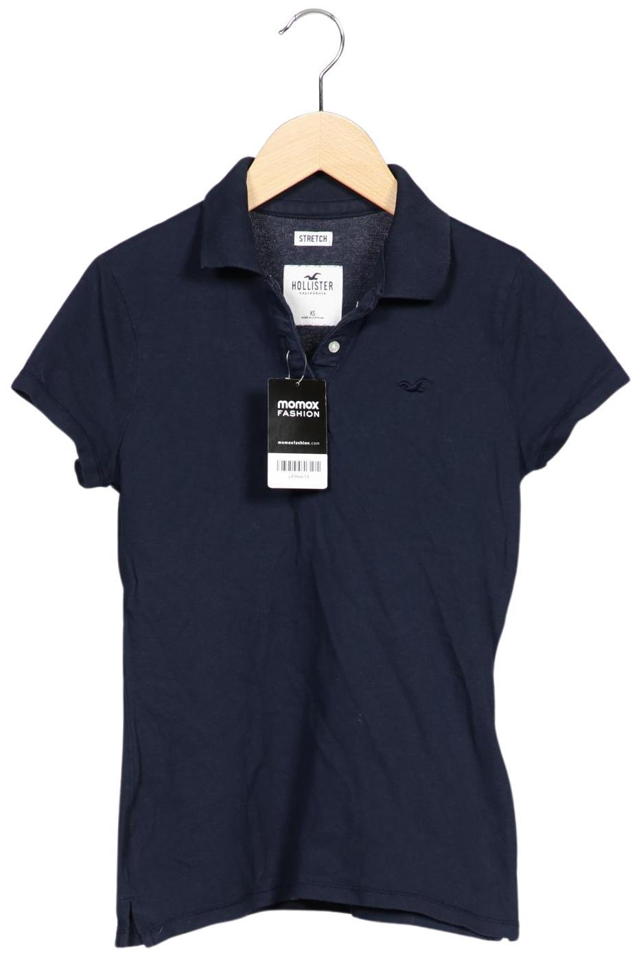 

Hollister Damen Poloshirt, marineblau, Gr. 34