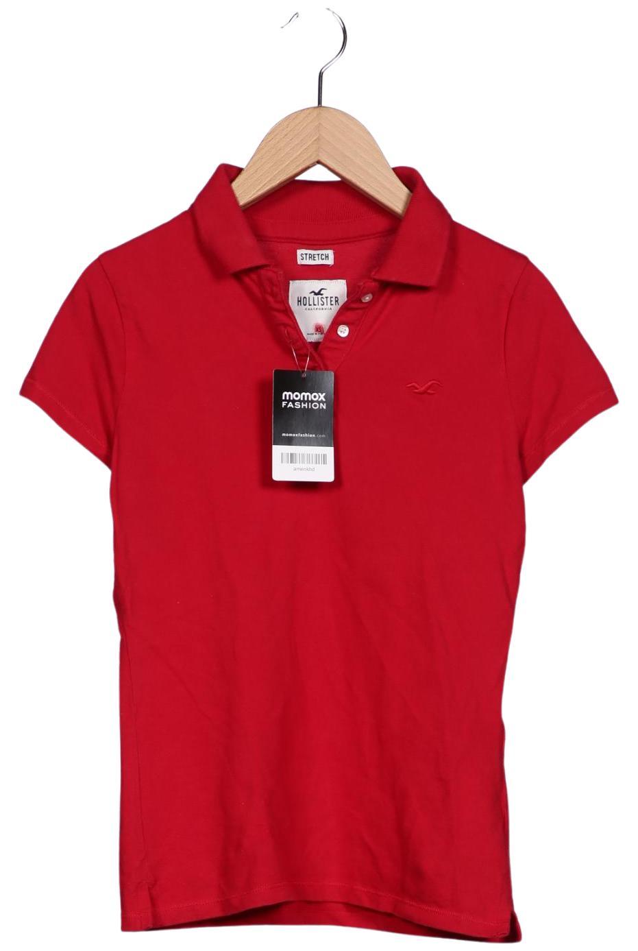 

Hollister Damen Poloshirt, rot, Gr. 34