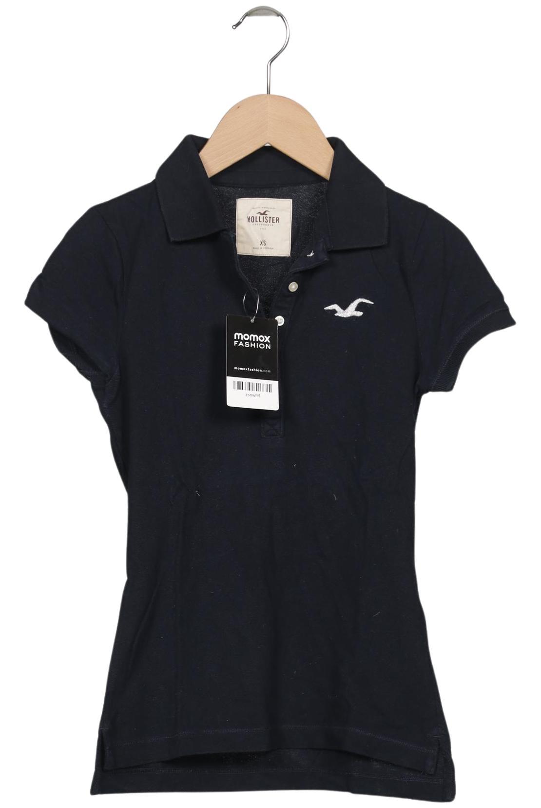 

Hollister Damen Poloshirt, marineblau, Gr. 34